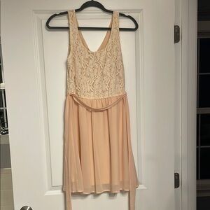 Lace and Chiffon Dress
